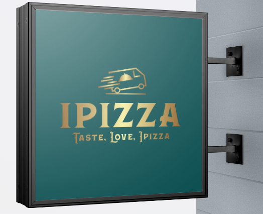 Ipizza sign